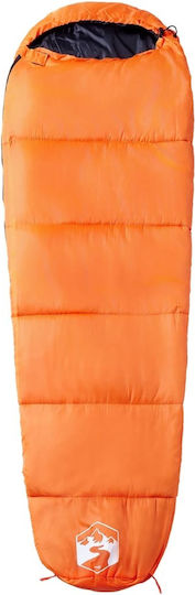 vidaXL Sac de dormit Single Portocaliu