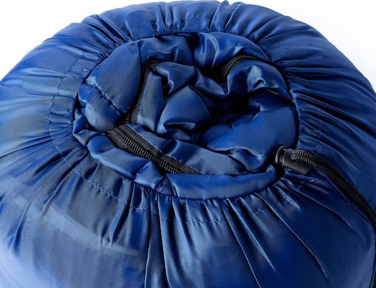 vidaXL Sac de dormit Dublu Albastru