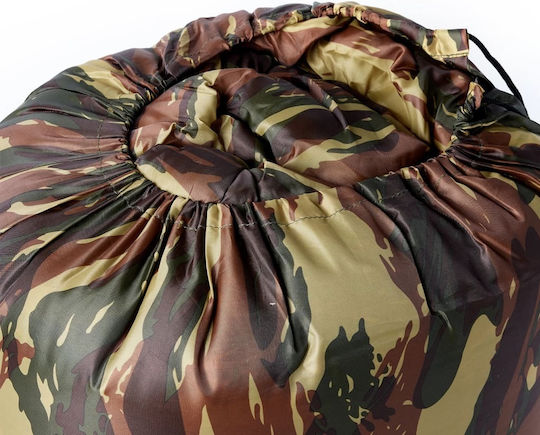 vidaXL Sac de dormit Single Camping Sleeping Bag Green