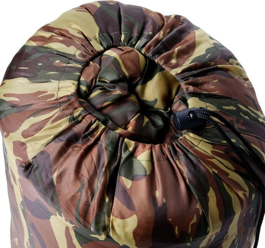 vidaXL Schlafsack Einzeln Green