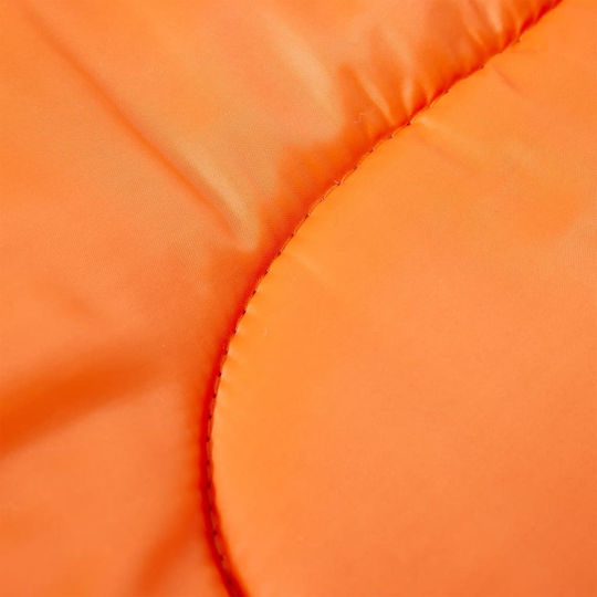 vidaXL Schlafsack Einzeln Orange