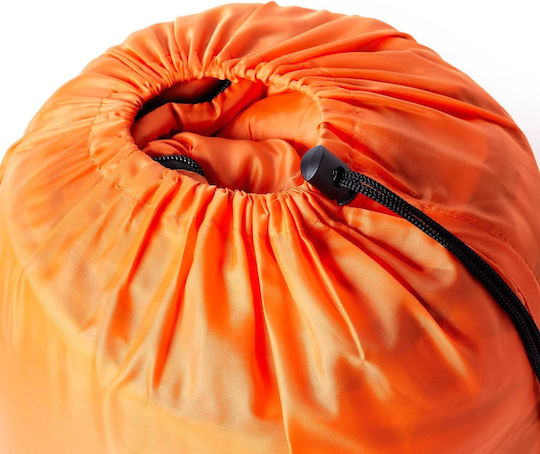 vidaXL Sac de dormit Single Portocaliu