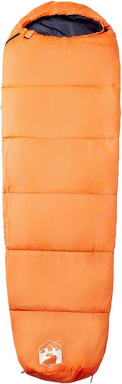 vidaXL Schlafsack Einzeln Orange