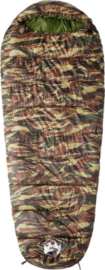 vidaXL Sleeping Bag Μονό Πράσινο