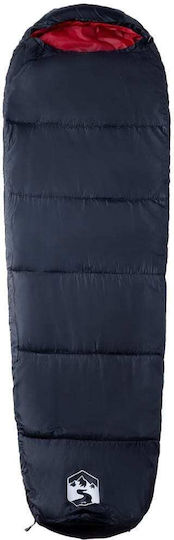 vidaXL Sac de dormit Single Roșu
