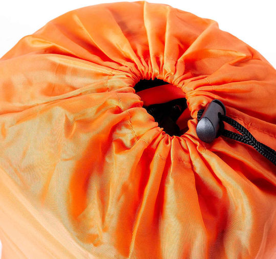 vidaXL Sleeping Bag Μονό Πορτοκαλί