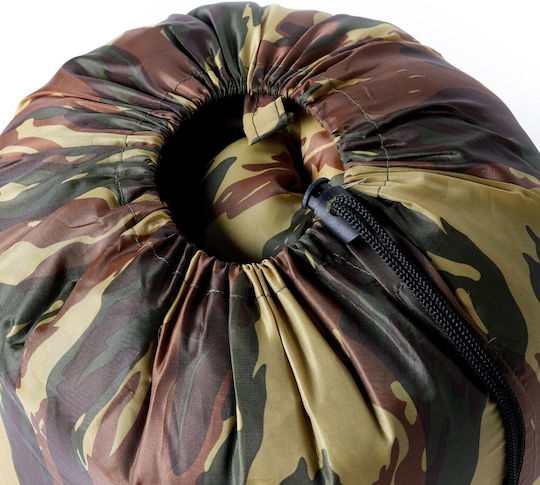 vidaXL Sleeping Bag Μονό Πράσινο