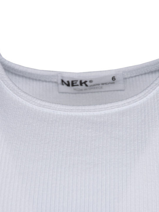 Nek Kids Wear Kids Blouse White