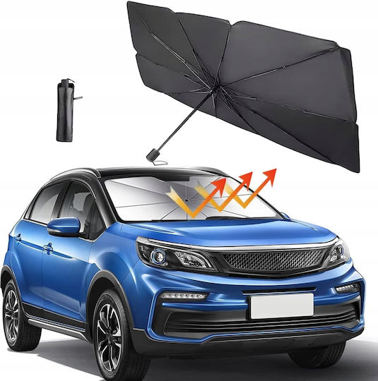 Internal Car Windshield Sunshade Umbrella 140x79cm