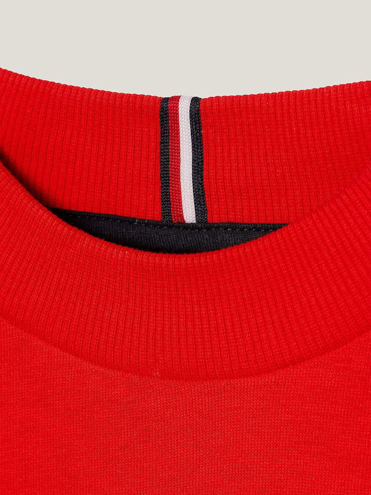 Mädchenkleid Langärmelig Rotes
