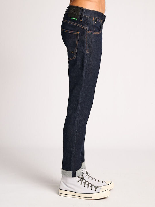 Flexy Pantaloni De Blugi Pentru Bărbați Cu Fit Regular Albastru Închis