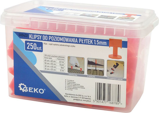 Geko Standoff Îmbinări pentru plăci Grosime 1.5mm 250buc