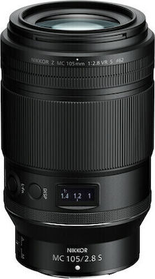 Nikon Full Frame Camera Lens Nikkor Z MC 105mm f/2.8 VR S Telephoto / Macro for Nikon Z Mount Black