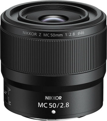 Nikon Full Frame Φωτογραφικός Φακός Nikkor Z MC 50mm f/2.8 Standard / Macro για Nikon Z Mount Black