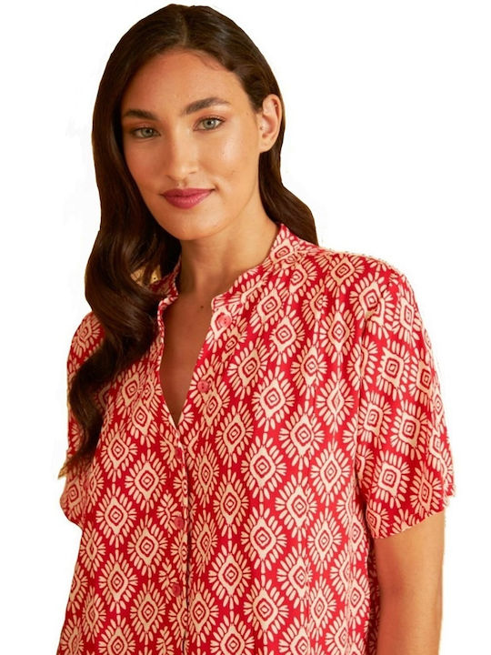 Harmony Damenbademode Kleid Rot