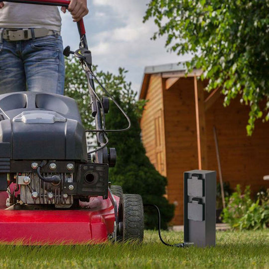 V-TAC Einzeln Externe Wasserdichte Steckdose Grau