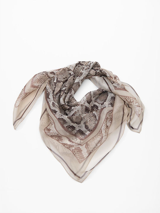 Marella Women's Silk Scarf Beige