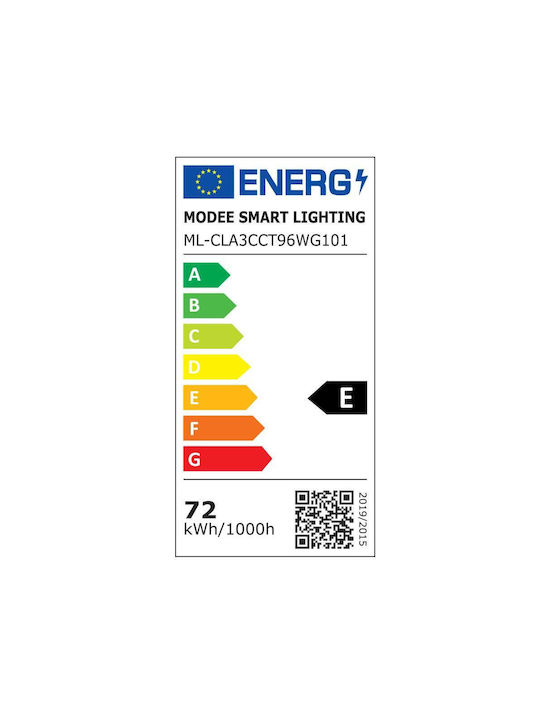 Modee Lighting Deckenleuchte 51cm Gold mit Integrierter LED und Fernbedienung