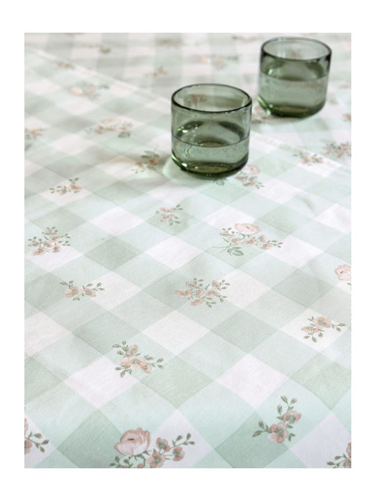 Nima Tablecloth Cotton Iris Iris 150x190cm