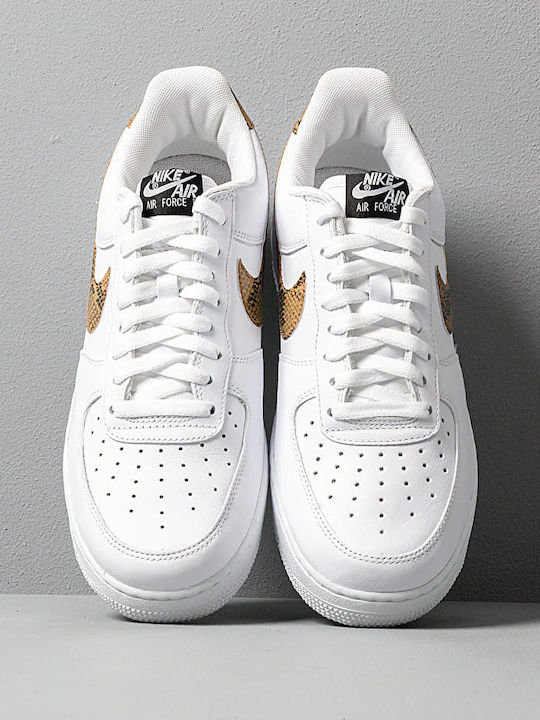 Air Force 1 Retro Premium Adidași Pentru Bărbați Albi
