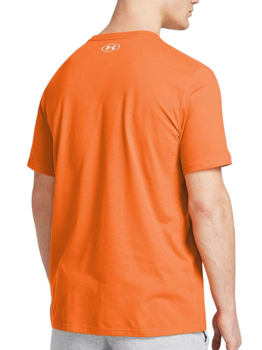 Under Armour Men's Short Sleeve T-shirt Orange