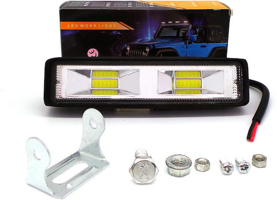 Rectangleς Waterproof Headlights Car LED 12 / 24V 14W 15cm 1pcs