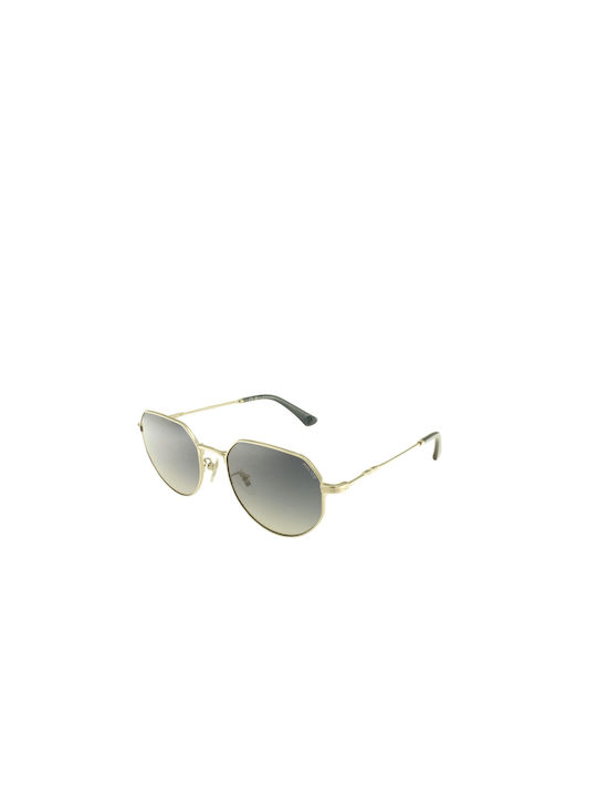 Police Origins Sunglasses with Gold Metal Frame and Gray Gradient Lens SPLN30 0579