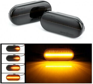 Φλας Led για Volkswagen Golf / Bora / Passat / Polo / Caddy / T5 2τμχ