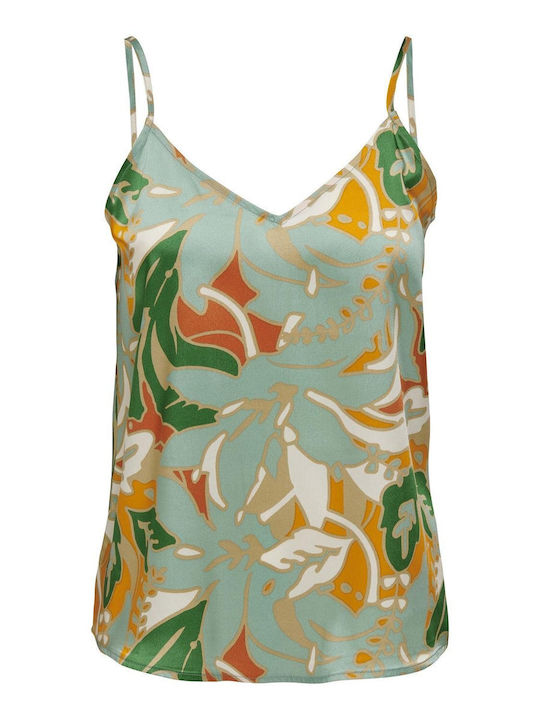 Satin Print Top Only 15315931 21817091 Mint