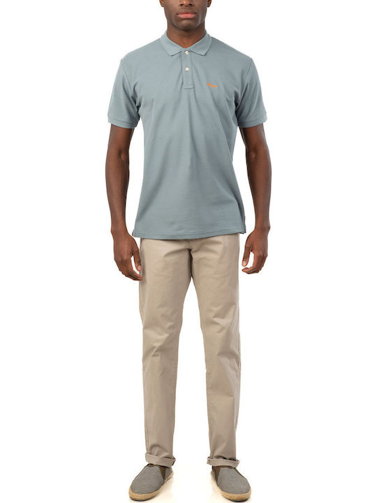 Trousers Chino Elastic in Regular Fit Gray