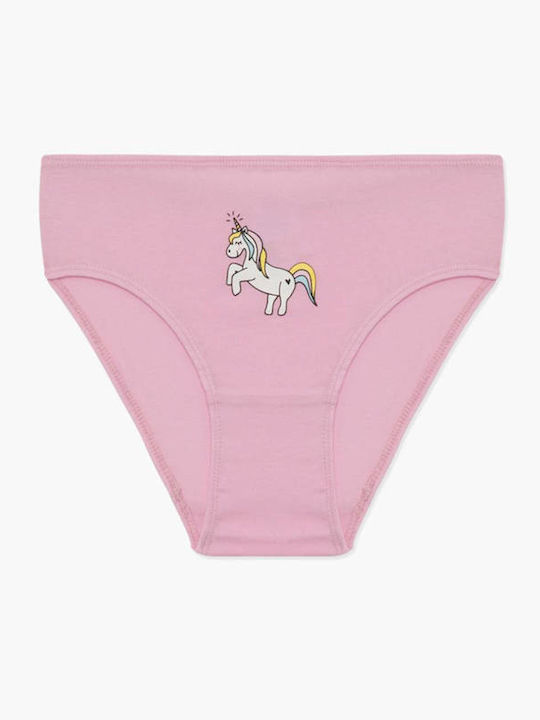 Minerva Bra Briefs 3pack Комплект детски гащички Pink-l.blue 3бр