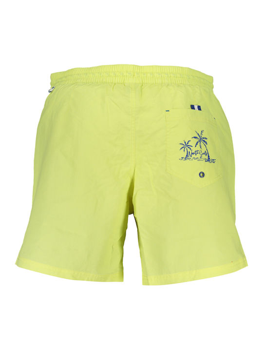 North Sails Men's Swimwear Shorts Green with Patterns