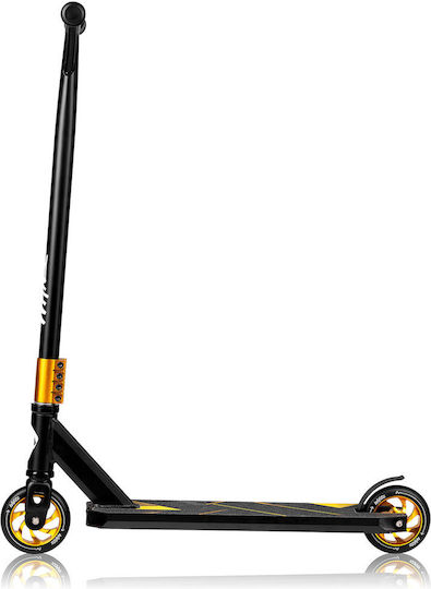 Lionelo Παιδικό Πατίνι Whizz Δίτροχο Freestyle Black Carbon Yellow