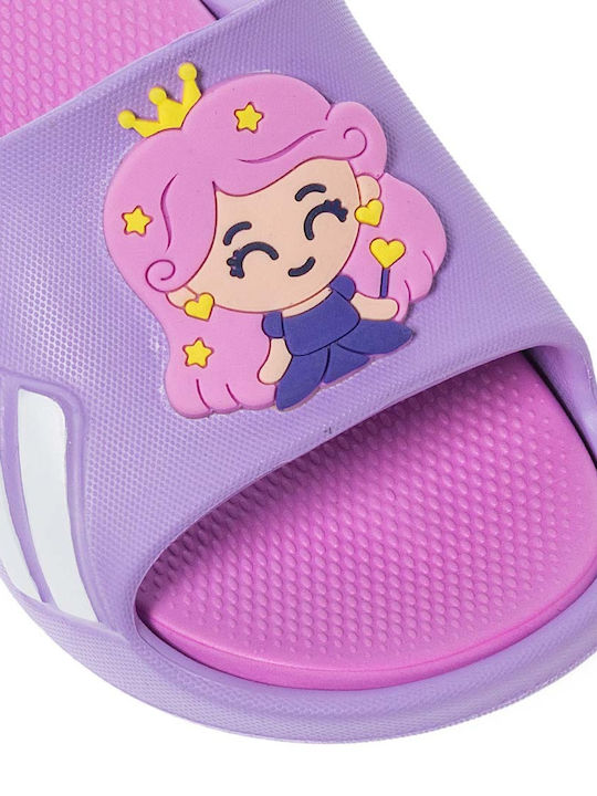 Kids' Slides Fuchsia