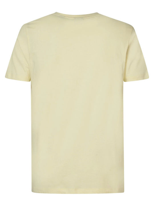 Petrol Industries Men's Short Sleeve T-shirt Lemon Yellow