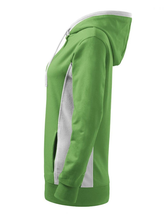 Women's Sweatshirt Hooded Green