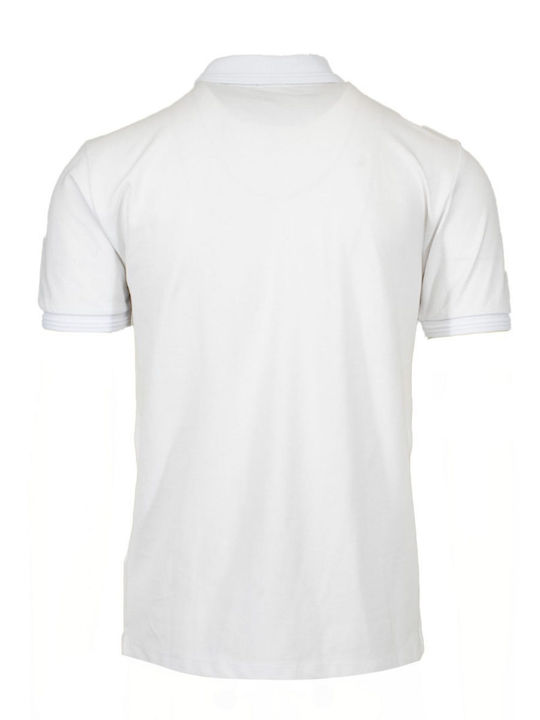 Conte Of Florence Herren Kurzarmshirt Polo White