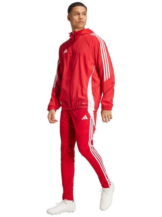 Tiro Мъжка Жилетка с Качулка Red