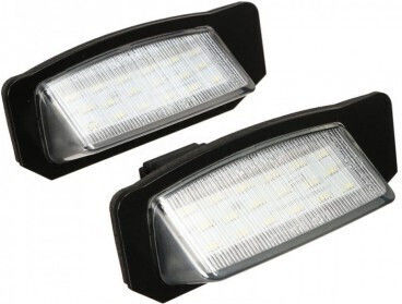 Mitsubishi Electric Kennzeichenbeleuchtungen LED für Mitsubishi Lancer / Outlander 2Stück