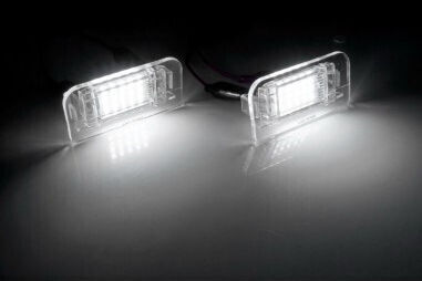 Mercedes-Benz Светлини за регистрационната табела LED за Renault Бърз 2011-2019 2бр