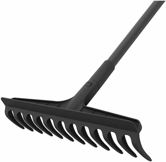 Cellfast S7923482 Furcă de grădină Greblă pentru gazon cu mâner