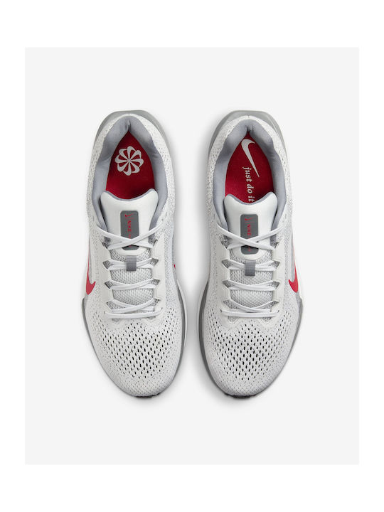 Winflo 11 Sport Shoes Running Photon Dust / Smoke Grey / Light Smoke Grey / Fire Red