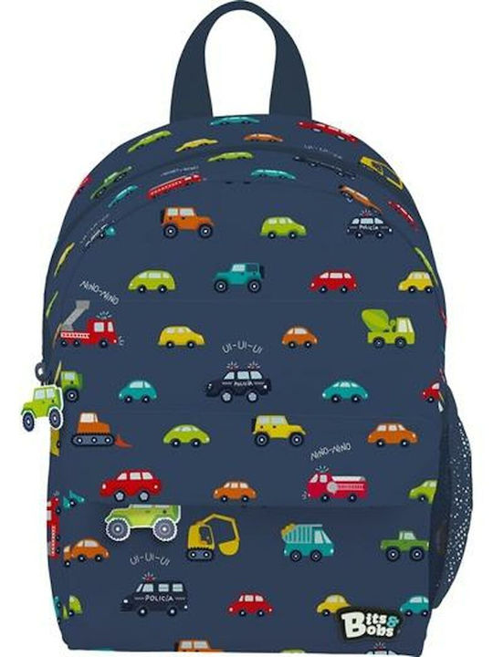 Cars School Bag Backpack in Blue color L21.5 x W10 x H28.5cm 5lt