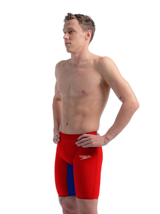 Speedo Fastskin Lzr Pure Valor 2.0 Ανδρικό Αγωνιστικό Jammer Μαγιό Κολύμβησης Κόκκινο