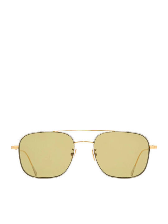 Cutler And Gross Ochelari de soare Χρυσά cu Cadru & Galben Lentilă Cutler And Gross Ochelari de soare Χρυσά cu Cadru & Galben Lentilă