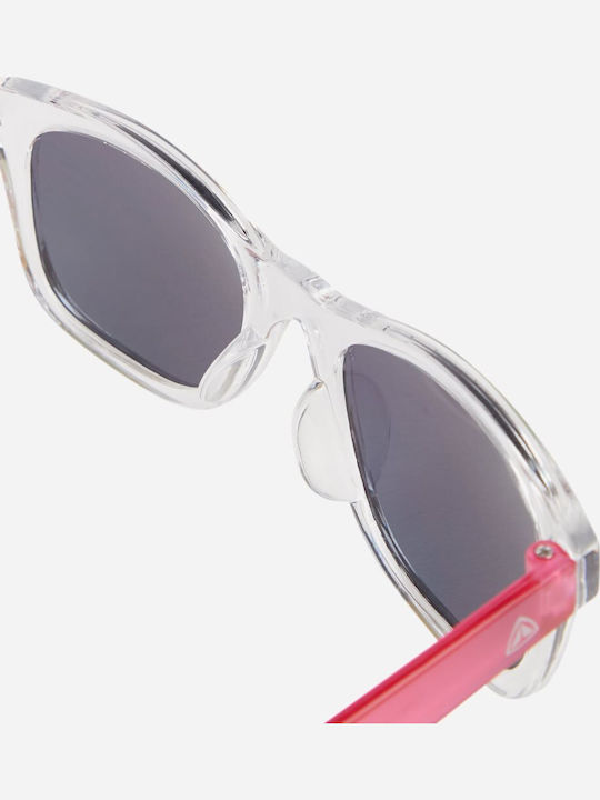 Firefly Unisex Ochelari de soare cu Transparent Cadru și Roz Oglindă Lentilă