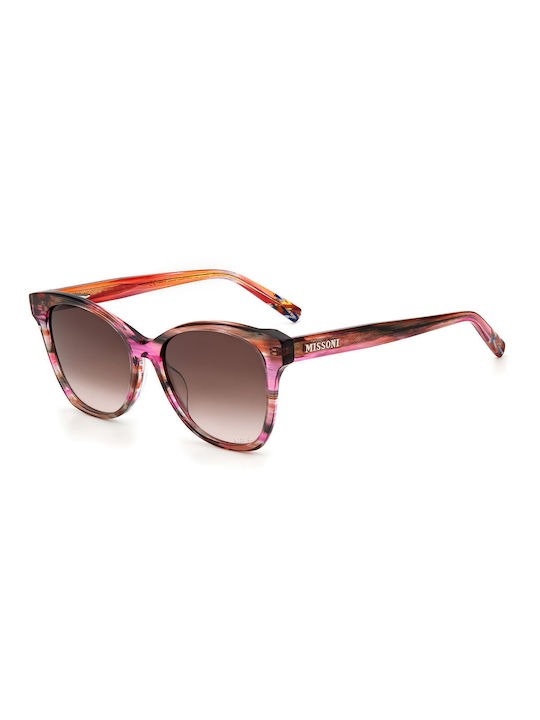 Missoni Women's Sunglasses with Multicolour Plastic Frame and Brown Gradient Lens MIS 0007/S 8CC/HA