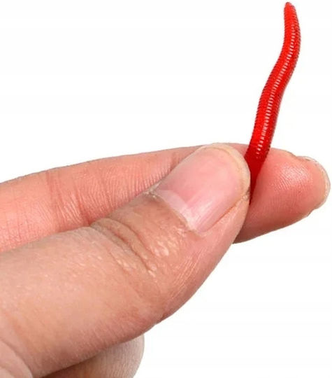 Künstlicher Köder 3.5cm Red Set 100Stück