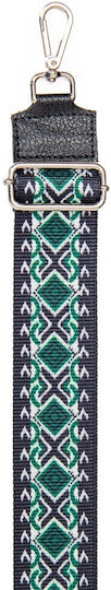 Verstellbarer Taschengurt Im-1008 Schwarz-Grün