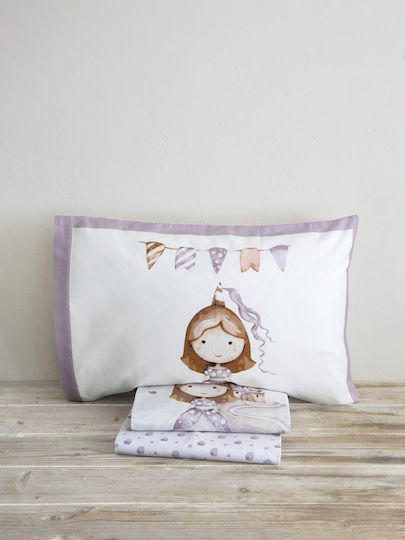Nima Sheet Set Single Cotton Princess Multi 170x255cm 3pcs